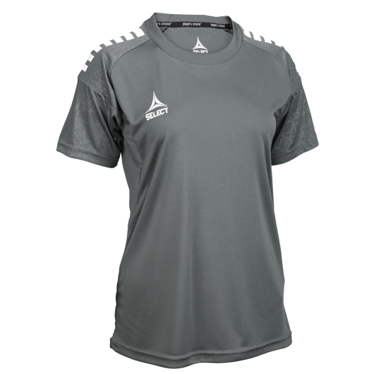 Футболка SELECT Spain v25 player shirt woman s/s Grey